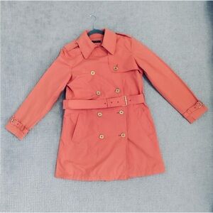 Lauren Ralph Lauren Orange Trench Coat